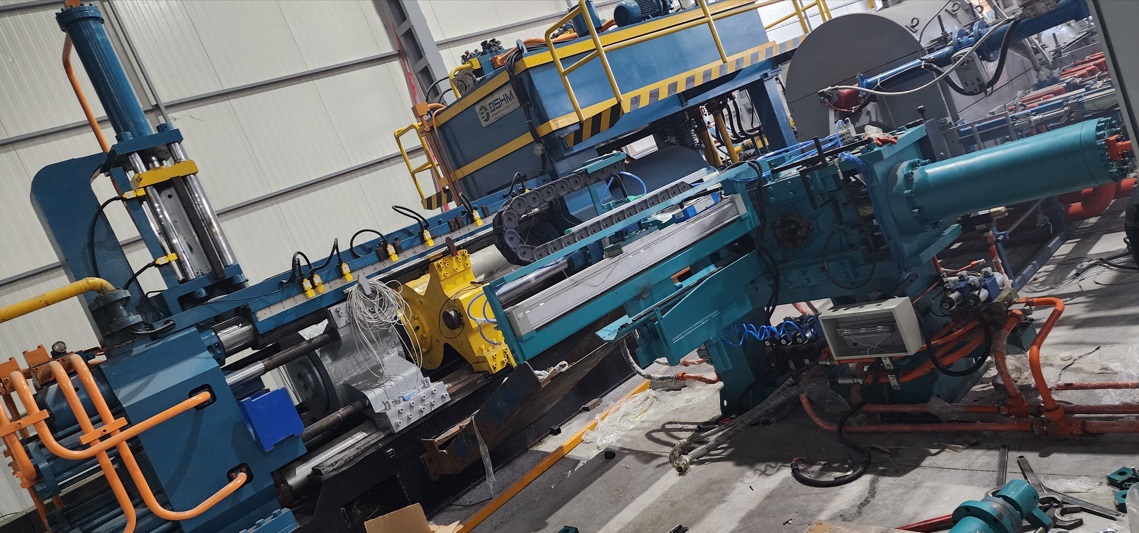 EXTRUSION PRESS INSTALLATION of ALUWORK COMPANY (CYPRUS)